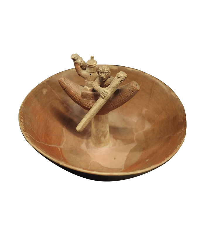 Representacion ancestral de pesca en el Peru