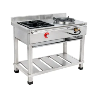 COCINA DE 1 HORNILLAS + WOK TRADICIONAL