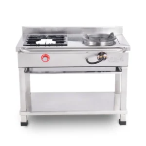 COCINA DE 1 HORNILLAS + WOK TRADICIONAL