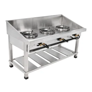 COCINA CHIFERA DE 03 WOK - MODELO CANALETA