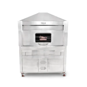 HORNO TRADICIONAL PARA POLLOS A LA BRASA - INTERIOR Y EXTERIOR DE ACERO INOXIDABLE